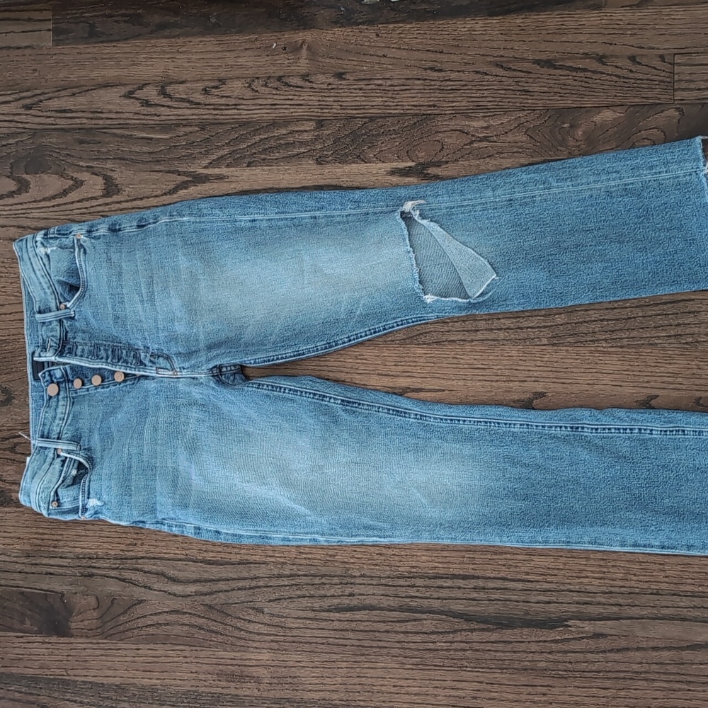 MOTHER Light Blue Denim Jeans